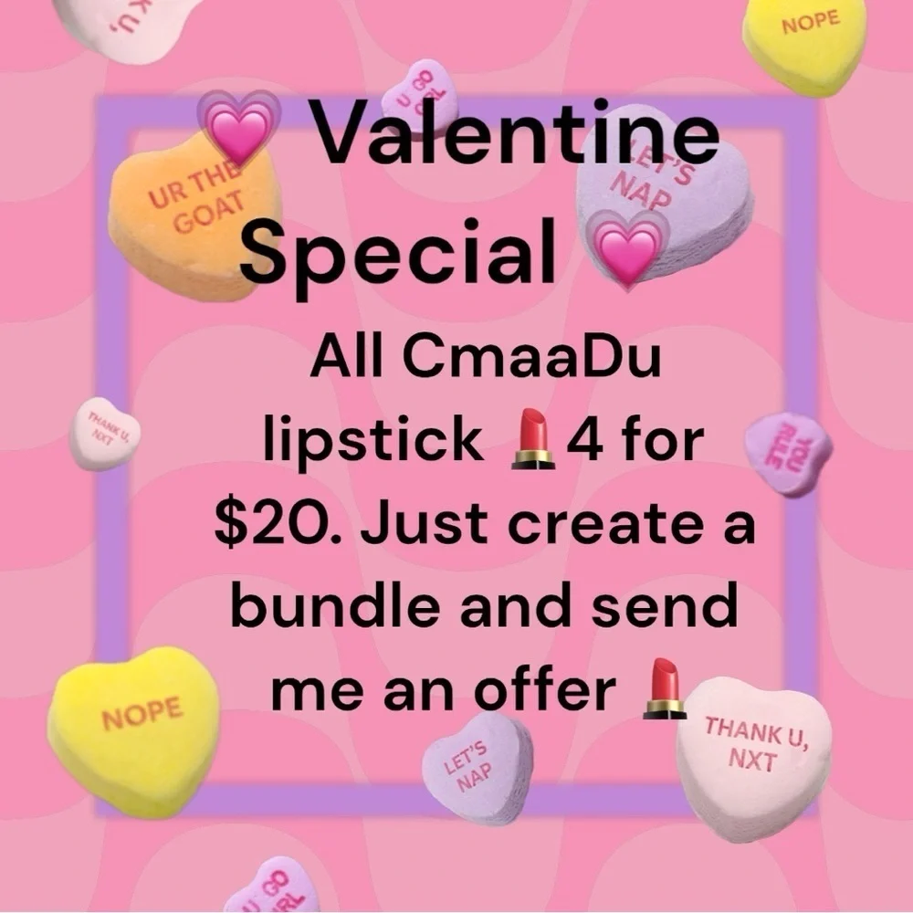 CmaaDu lipstick 4 for $20 💄